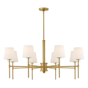 Saunders LED Chandelier in Lacquered Brass (13|46956LCB)