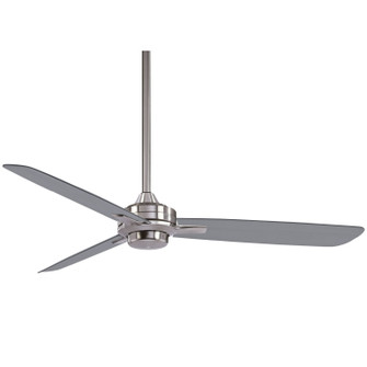 Rudolph 52''Ceiling Fan in Brushed Nickel With Silver Blades (15|F727-BN/SL)
