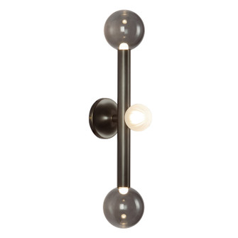 Reese LED Vanity Light in Urban Bronze/Smoked Glass (347|WS32823-UB/SM)