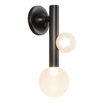 Reese LED Wall Sconce in Urban Bronze/Opal Glass (347|WS32814-UB/OP)