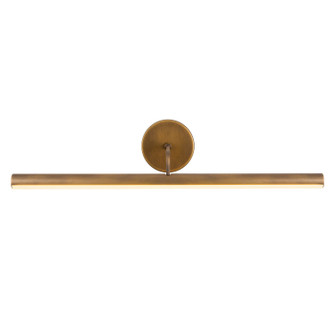 Slender LED Wall/Picture Light in Vintage Brass (347|PL23124-VB)