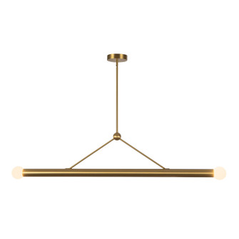 Calla LED Linear Pendant in Brushed Gold (347|LP26652-BG)