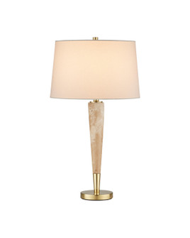 Battus One Light Table Lamp in Natural / Satin Brass (142|6000-1128)