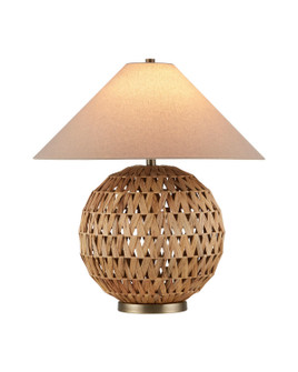 Casimer One Light Table Lamp in Natural / Brass (142|6000-1085)