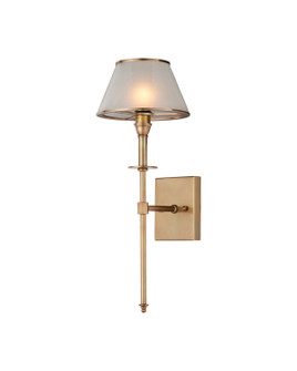 Ronaldo LED Wall Sconce in Antique Brass / Frosted (142|5500-0066)