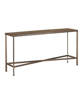 Ampleur Console Table in Rustic Bronze / Natural (142|4000-0277)