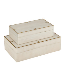Orin Box Set of 2 in Ivory / Brushed Brass (142|1200-1123)