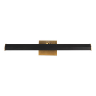 Gemma LED Wall/Picture Light in Vintage Brass/Matte Black (452|PL339721VBMB)