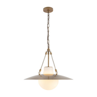 Waverly One Light Pendant in Vintage Brass (452|PD319722VB)