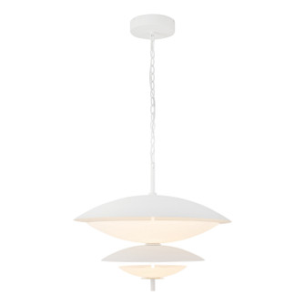 Prescott LED Chandelier in Antique White/Opal Matte Glass (452|CH315224AWOP)