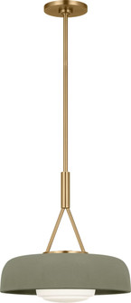 Liora One Light Pendant in Estate Brass (454|SCRJPD167EBSSSOEG)