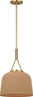 Liora One Light Pendant in Estate Brass (454|SCRJPD166EBSTS)