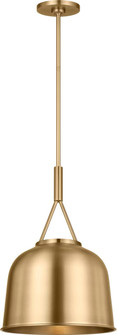 Liora One Light Pendant in Estate Brass (454|SCRJPD166EBS)