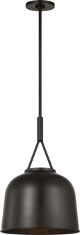 Liora One Light Pendant in Aged Iron (454|SCRJPD166AI)