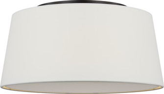 Hale Three Light Flush Mount in Aged Iron (454|SCRJFM196AIWL)