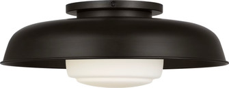 Liora One Light Flush Mount in Aged Iron (454|SCRJFM169AIOEG)