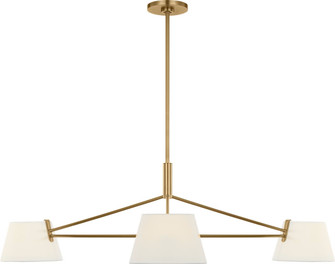 Hale Three Light Chandelier in Aged Iron (454|SCRJCH198AIWL)