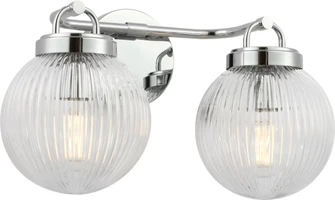 Preston Two Light Vanity in Chrome (454|SCDJVN127CHRG)