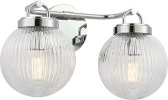 Preston Two Light Vanity in Chrome (454|SCDJVN127CHRG)