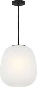 Nico One Light Pendant in Midnight Black (454|SCDJPD136MBKEG)