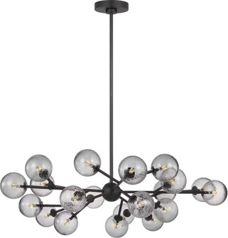 Atticus 20 Light Chandelier in Midnight Black (454|SCDJCH141MBKHSG)