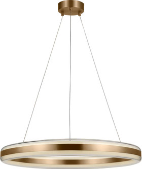 Colt LED Chandelier in Satin Brass (454|SCDJCH13730SBCA)