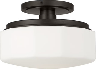 Fairfax One Light Flush Mount in Aged Iron (454|SCCHCFM107AIOEG)