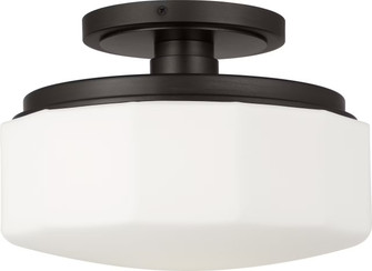 Fairfax One Light Flush Mount in Aged Iron (454|SCCHCFM107AIOEG)
