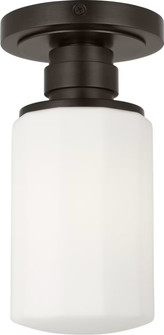 Fairfax One Light Flush Mount in Aged Iron (454|SCCHCFM106AIOEG)