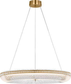 Pierce LED Chandelier in Burnished Brass (454|SCCHCCH11727BBSCA)