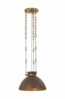 Allston One Light Pendant in Patina Brass (67|F7314-PBR/CMU)