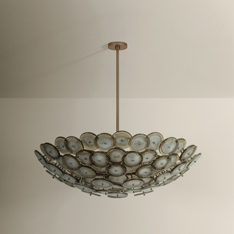 Wassama 14 Light Chandelier in Patina Brass (67|F5240-PBR)