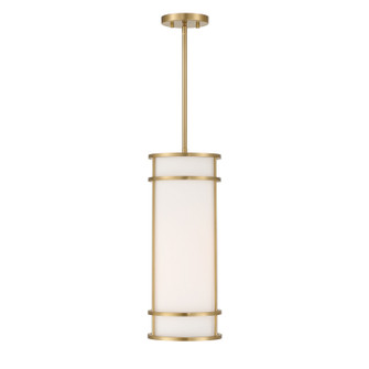 Porter One Light Mini Pendant in Warm Brass (51|7-5699-1-322)