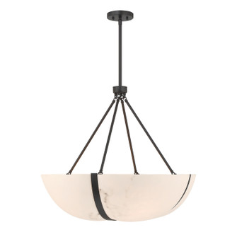 Chalfont Four Light Pendant in Matte Black (51|7-1451-4-89)