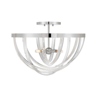Jennings Four Light Semi-Flush Mount in Polished Chrome (51|6-1777-4-11)