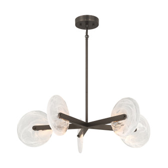 Ainslie LED Chandelier in Mediterranean Bronze (51|1-9305-5-15)