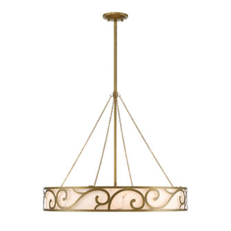 Halstead Eight Light Chandelier in Antique Patina (51|1-1269-8-339)