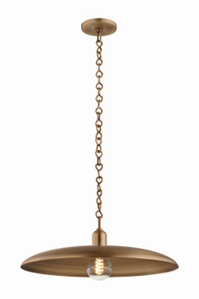 Mamie One Light Pendant in Patina Brass (428|H1182701S-PBR)