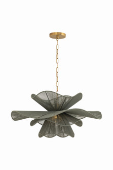 Amanda One Light Chandelier in Patina Brass (428|H1084701-PBR)
