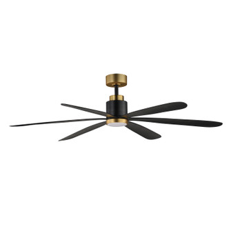 Petals 60'' Ceiling Fan in Black / Gold (16|88326BKGLD)