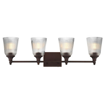 Julip Four Light Bath Vanity in Dark Bronze (16|21544CRDBZ)