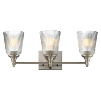 Julip Three Light Bath Vanity in Satin Nickel (16|21543CRSN)