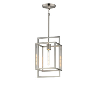 Gridline One Light Pendant in Satin Nickel (16|10411SN)