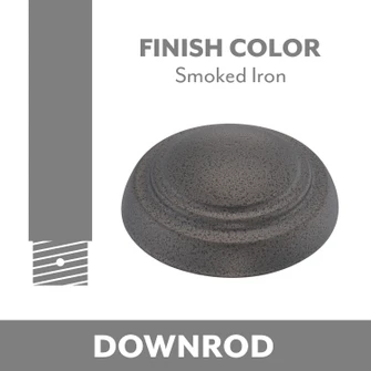 Minka Aire Down Rod in Smoked Iron (15|DR524-SI)