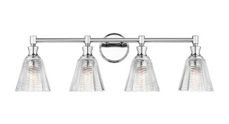 Auden Four Light Vanity in Chrome (224|7704-4V-CH)