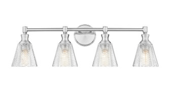 Auden Four Light Vanity in Brushed Nickel (224|7704-4V-BN)