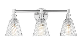 Auden Three Light Vanity in Brushed Nickel (224|7704-3V-BN)