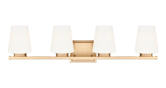Nextra Four Light Vanity in Modern Gold (224|7703-4V-MGLD)