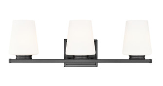 Nextra Three Light Vanity in Matte Black (224|7703-3V-MB)