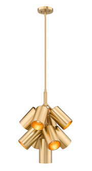 Lumina Nine Light Chandelier in Modern Gold (224|7520-9MGLD)
